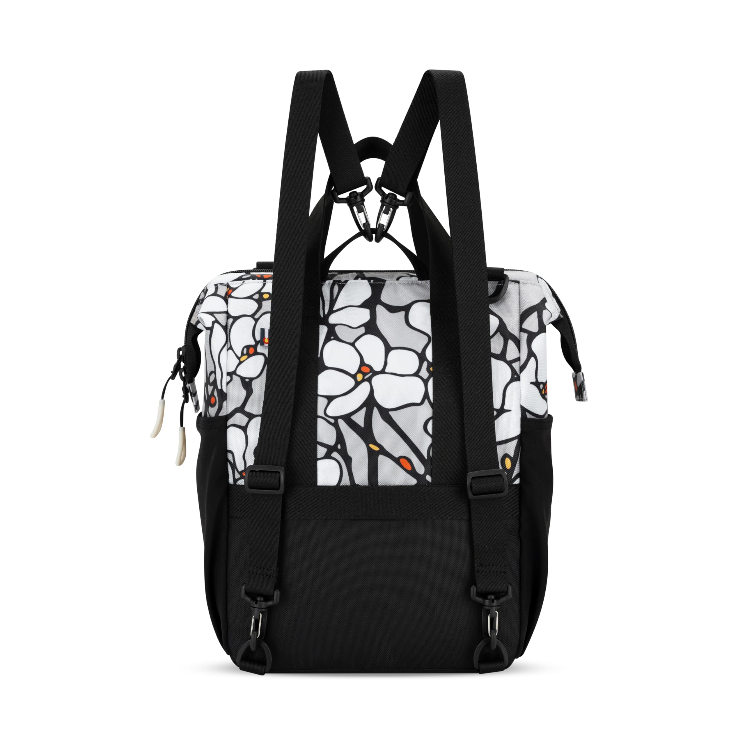 Sherpani Dispatch Convertible Backpack Tote for Women - Travel Laptop Backpack & Crossbody Bag, Fits 14 Inch Laptop (Magnolia) - Perfect for Work Commute, College Campus & Weekend Getaways