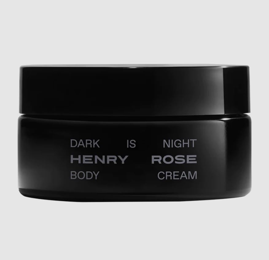 Henry Rose DARK IS NIGHT Body Cream 200ml - Luxurious Hydrating Moisturizer for Dry Skin | Nighttime Skincare Routine, Spa Treatment & Gift Idea
