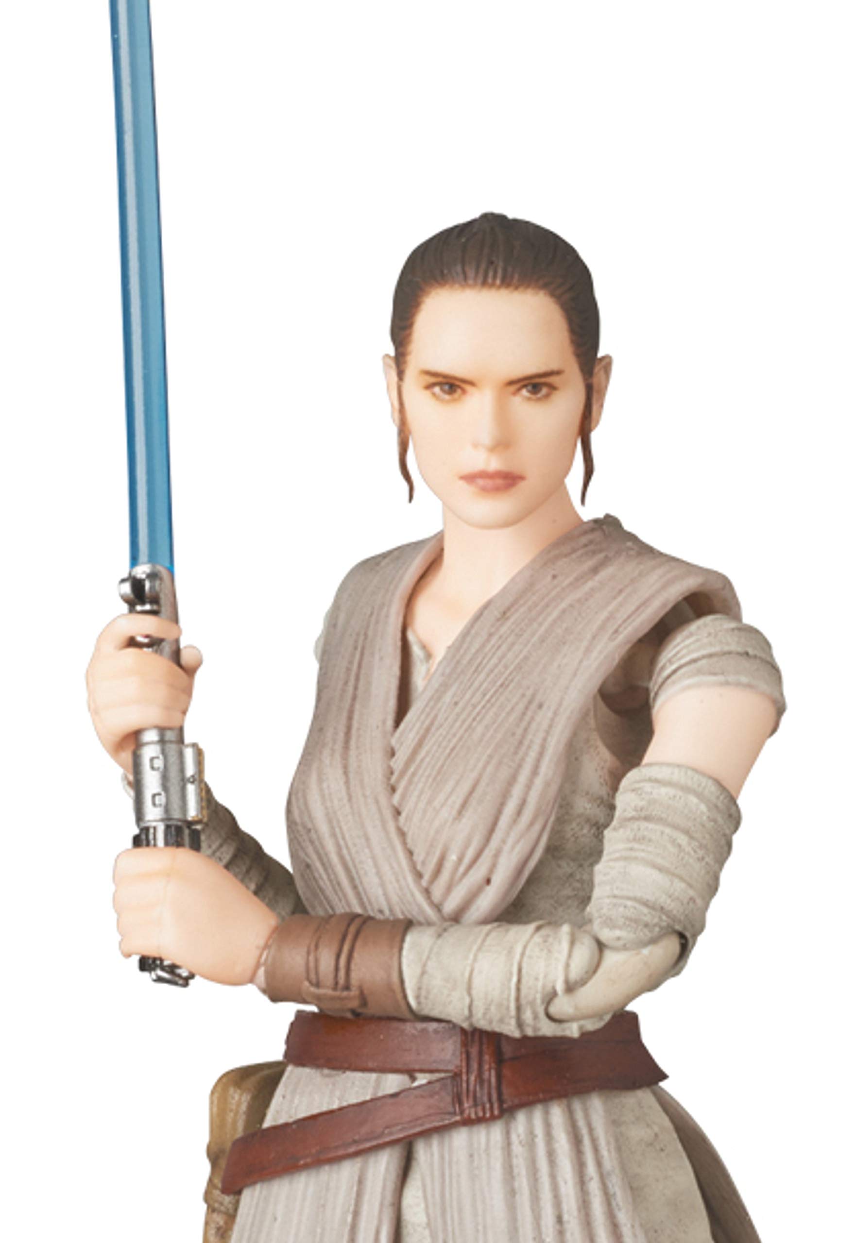 Medicom Toy MAFEX Rey Star Wars The Force Awakens 6-Inch Collectible Action Figure - Highly Articulated with Accessories - Perfect for Display, Photography & Star Wars Fans Collection