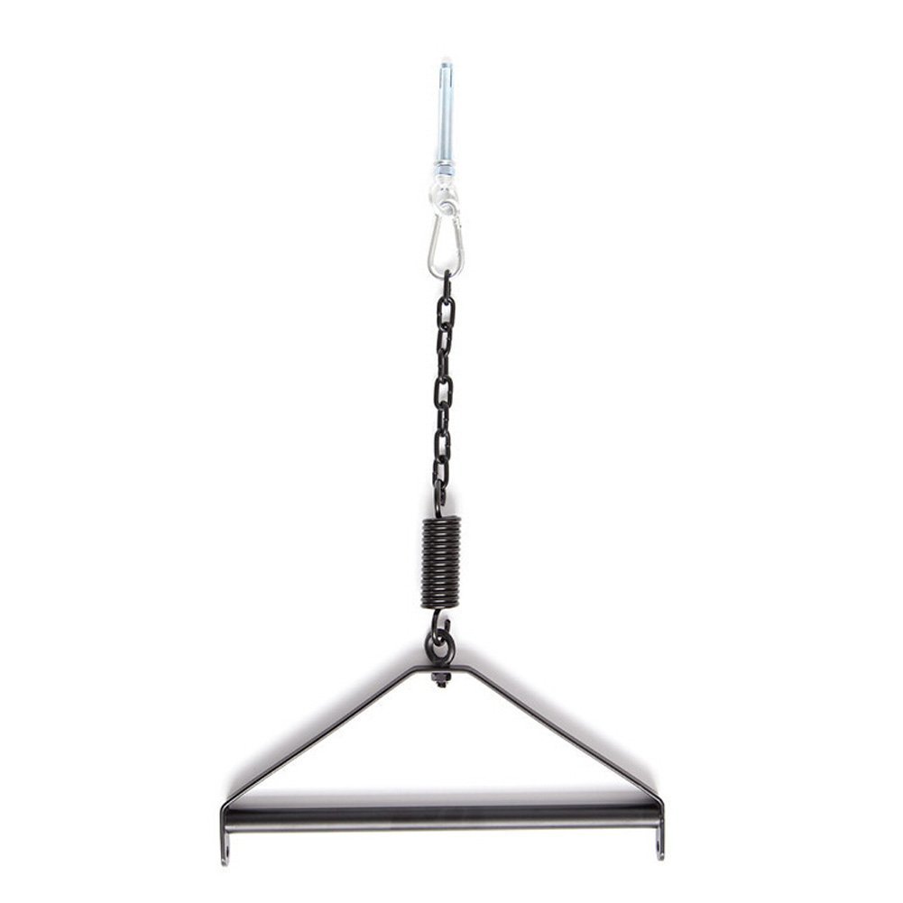 SXOVO Steel Triangle Sex Swing - Adult Fetish Bondage Swing Set with Assembly Accessories (Black) - Perfect for BDSM Play, Spicing Up Bedroom, and Erotic Suspension Scenes