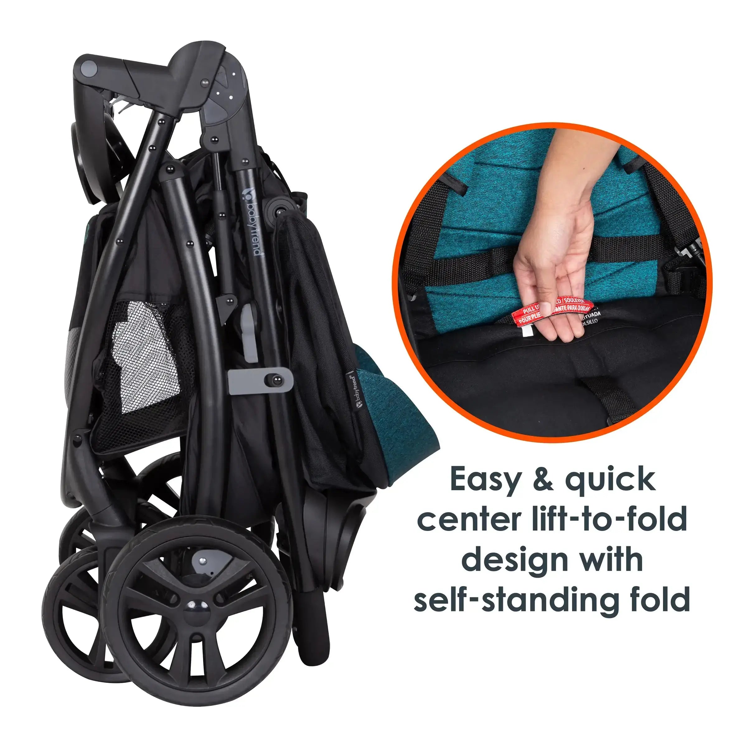 Tango Stroller - Lightweight Compact Baby Stroller for Travel & Everyday Use | Easy Fold, Comfortable Ride | Perfect for Shopping, Walks & Airports
