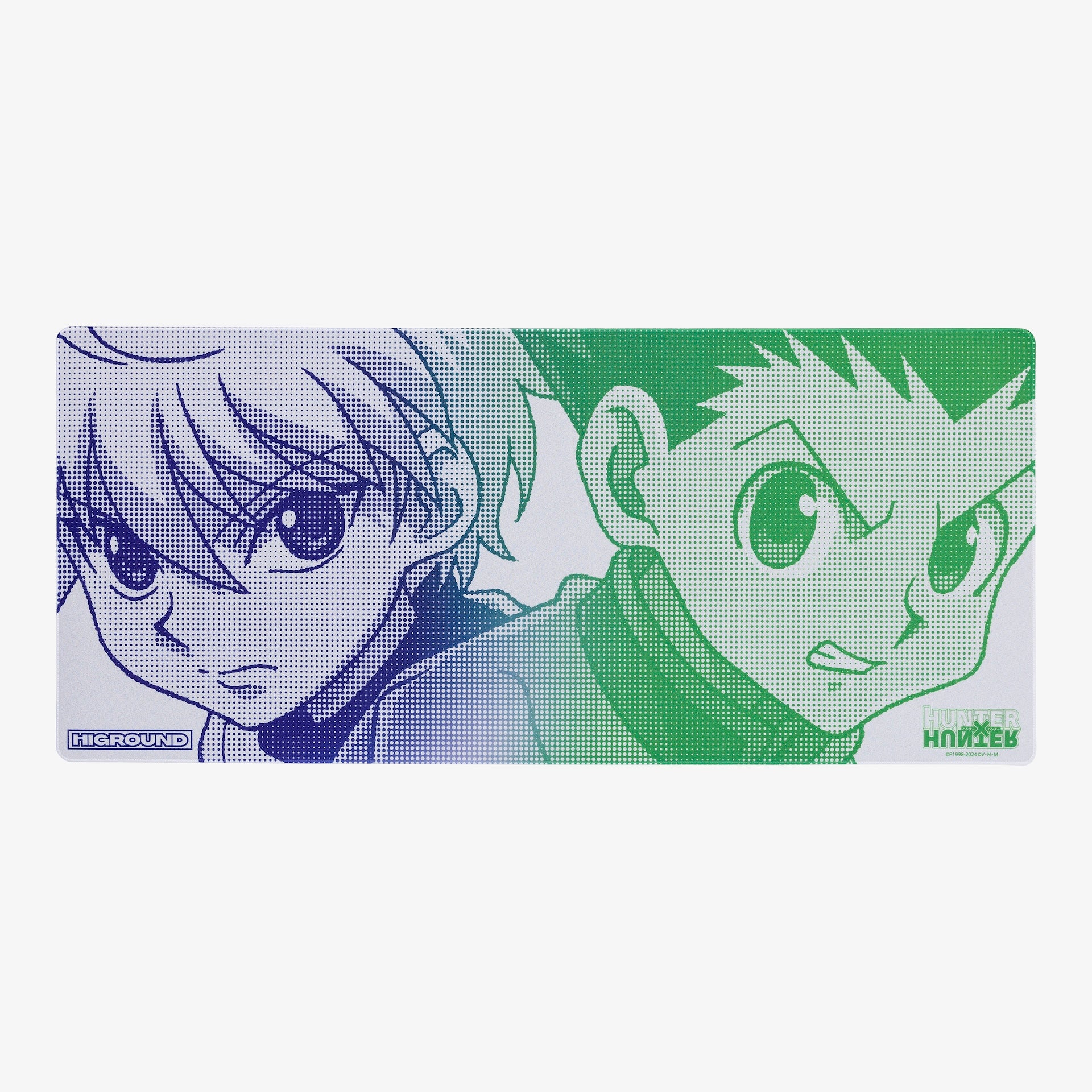 HxH x HG Large Gaming Mousepad with Gon & Killua Design - Perfect for PC, Laptop, and Office Use