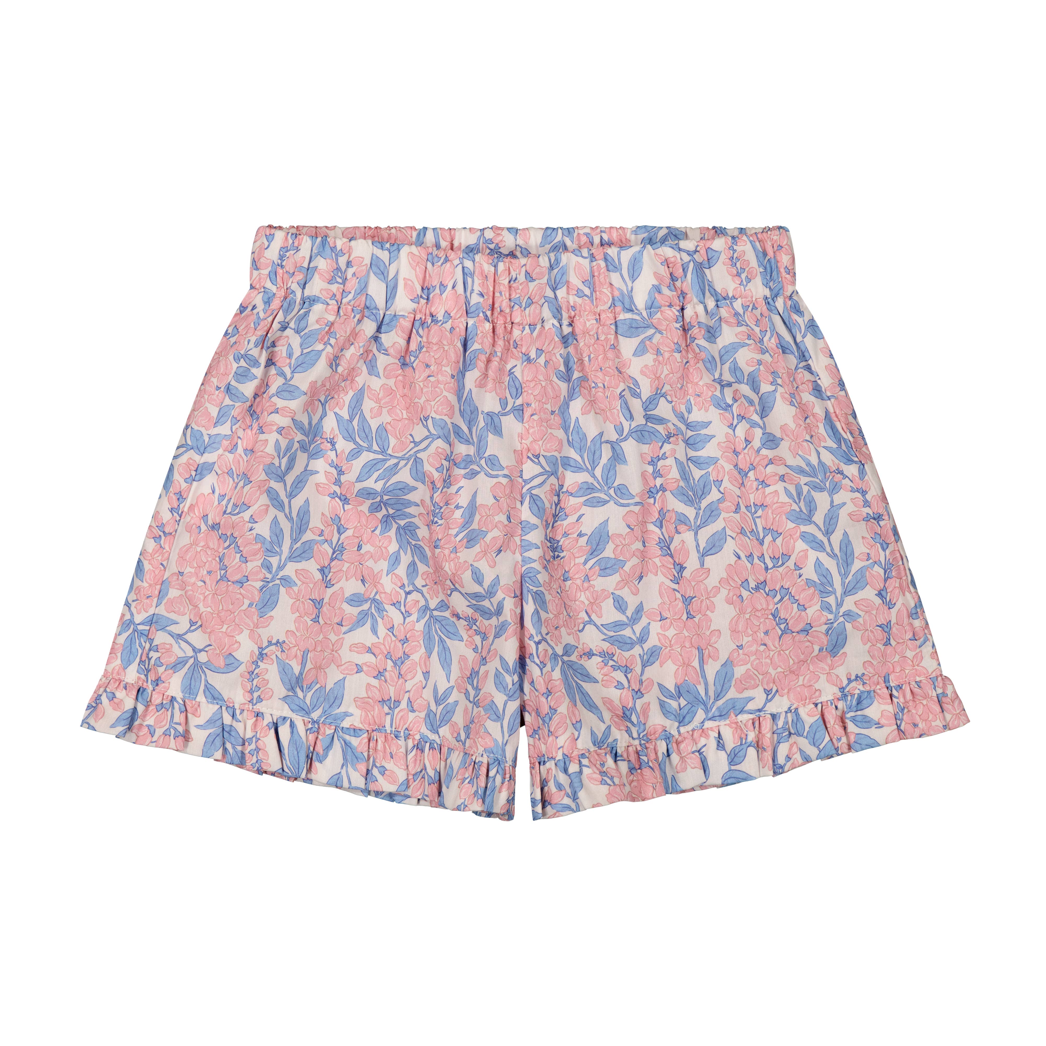 Lee Women's Ruffle Hem Shorts - Pink Azalea | Casual Summer Shorts for Women | Perfect for Beach, Vacation & Everyday Wear