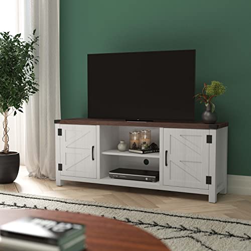 White/Walnut