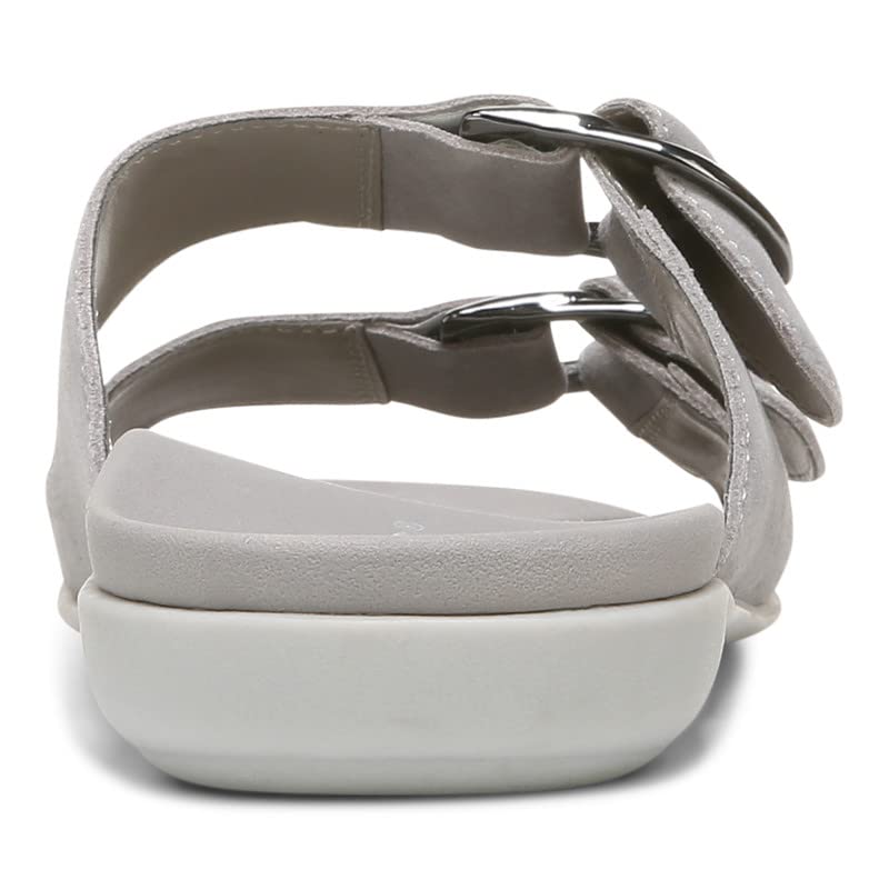 Vionic Women's Mirage Corlee Casual Slip-On Slide Sandals - Orthotic Arch Support with Three-Zone Comfort Technology | Supportive Ladies Sandals for Walking, Travel & Everyday Wear