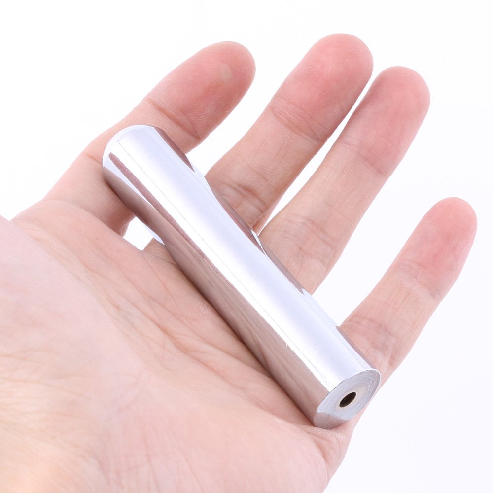 Premium Stainless Steel Guitar Lap Slide Tone Bar for Guitar & Bass - Chrome Finish | Perfect for Blues, Rock & Slide Guitar Playing
