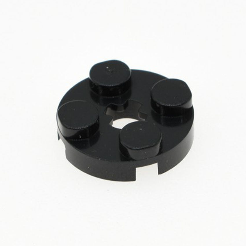 20pcs Cada 4032 Round 2x2 Building Plates with Axle Hole - Perfect for LEGO Technic, MOC Models & DIY Construction Projects