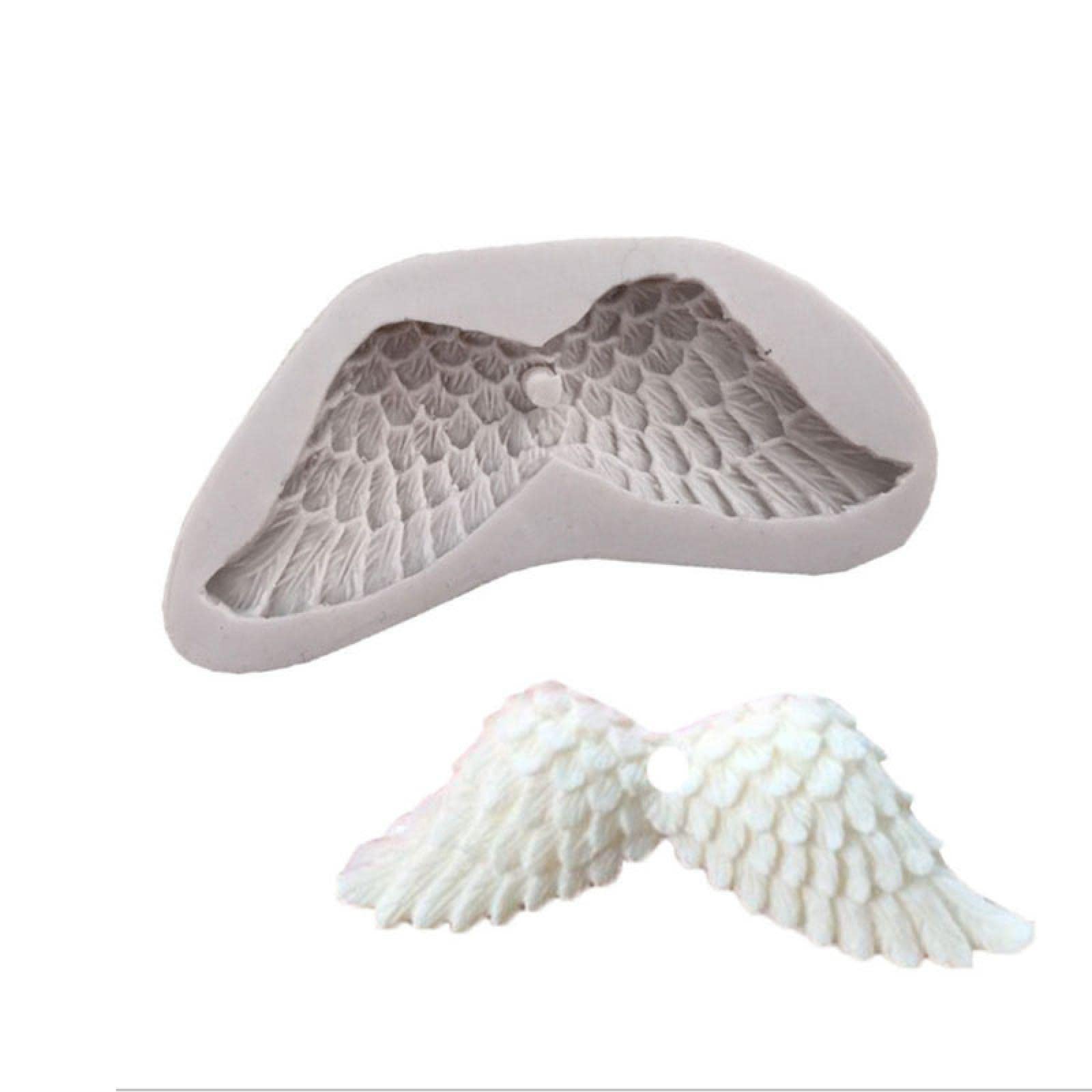 Angel Wings Chocolate Molds - Fondant & Gumpaste Molds for Baking, Cupcake Decorating, DIY Cake Tools - Perfect for Wedding Cakes, Birthday Parties & Aromatherapy Clay Crafts