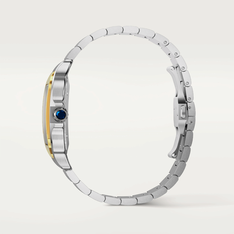 Cartier Santos de Cartier Stainless Steel Men's Watch - Luxury Automatic Timepiece for Business & Formal Occasions | Water Resistant & Durable Swiss-Made Watch for Professionals