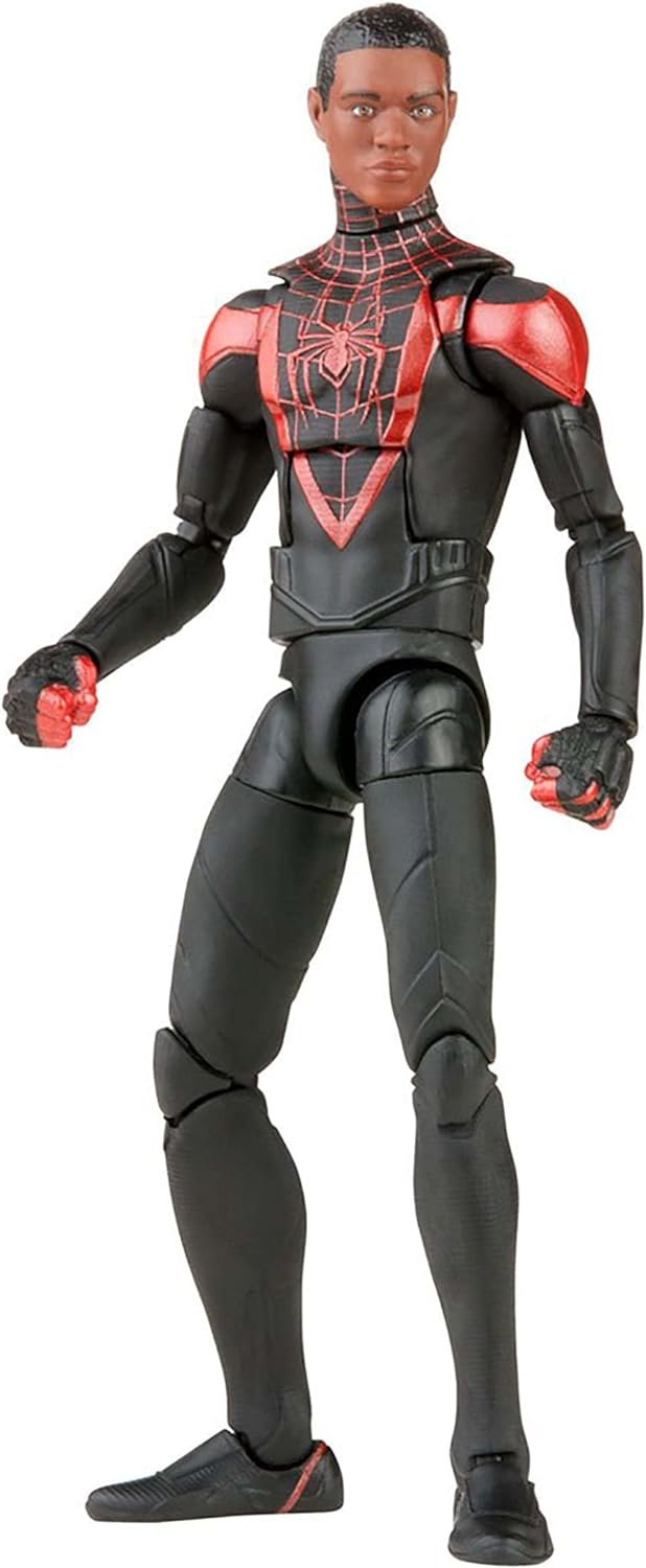 Miles Morales Marvel Spider-Man GamerVerse Action Figure - Collectible Superhero Toy for Kids & Adults - Perfect for Display, Play, and Marvel Fans Collection