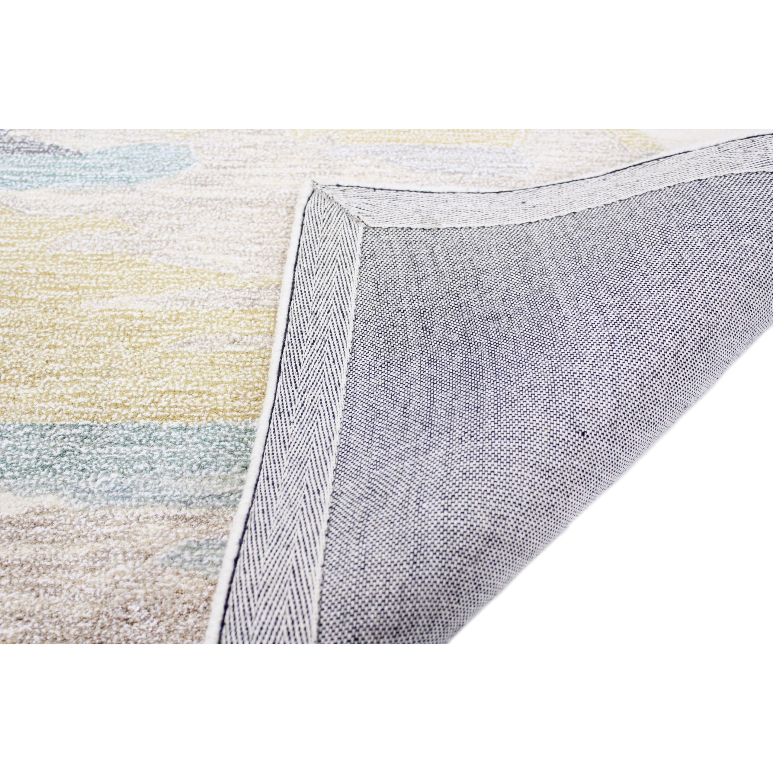Bashian Collection 5' x 7.6' Hand Tufted Wool & Viscose Area Rug - Luxury Home Decor for Living Room, Entryway, Bedroom - Soft & Durable Runner Rug for Cozy Interior Design