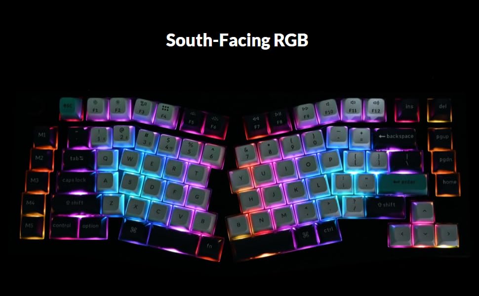 Keychron Q10 Max Alice 75% Wireless Mechanical Keyboard - Customizable RGB Backlit, QMK/VIA Programmable, Gateron Banana Switches, 2.4GHz/Bluetooth/Wired for Mac & Windows - Perfect for Gaming, Coding & Office Work