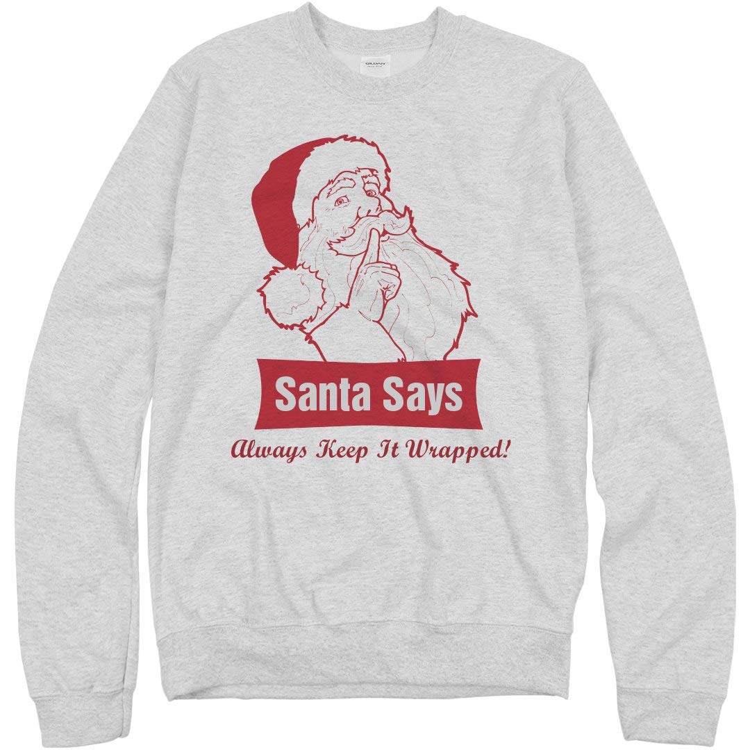 Santa's A Wise Man Unisex Gildan Crewneck Sweatshirt | Christmas Holiday Gift | Cozy Winter Pullover for Men & Women | Perfect for Xmas Parties & Family Gatherings