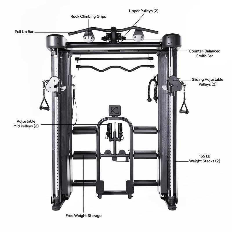 Inspire FT2Pro Functional Trainer - Home Gym Strength Training Equipment for Full Body Workouts | Perfect for Small Spaces & Fitness Enthusiasts