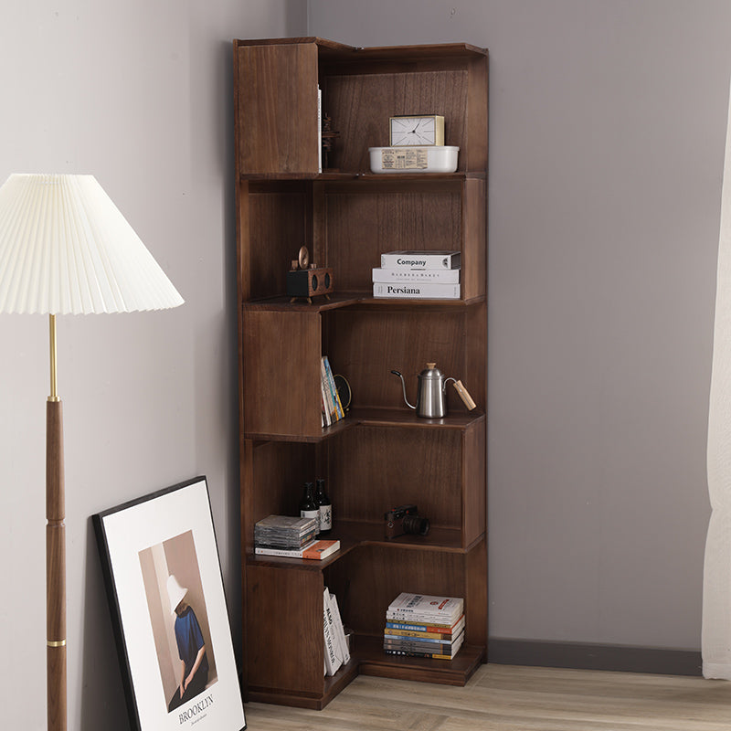 Julie Kyoto Display - Japanese Scandinavian Style Solid Wood Shelf for Home Decor, Books & Plants - Perfect for Living Room, Bedroom & Office Organization