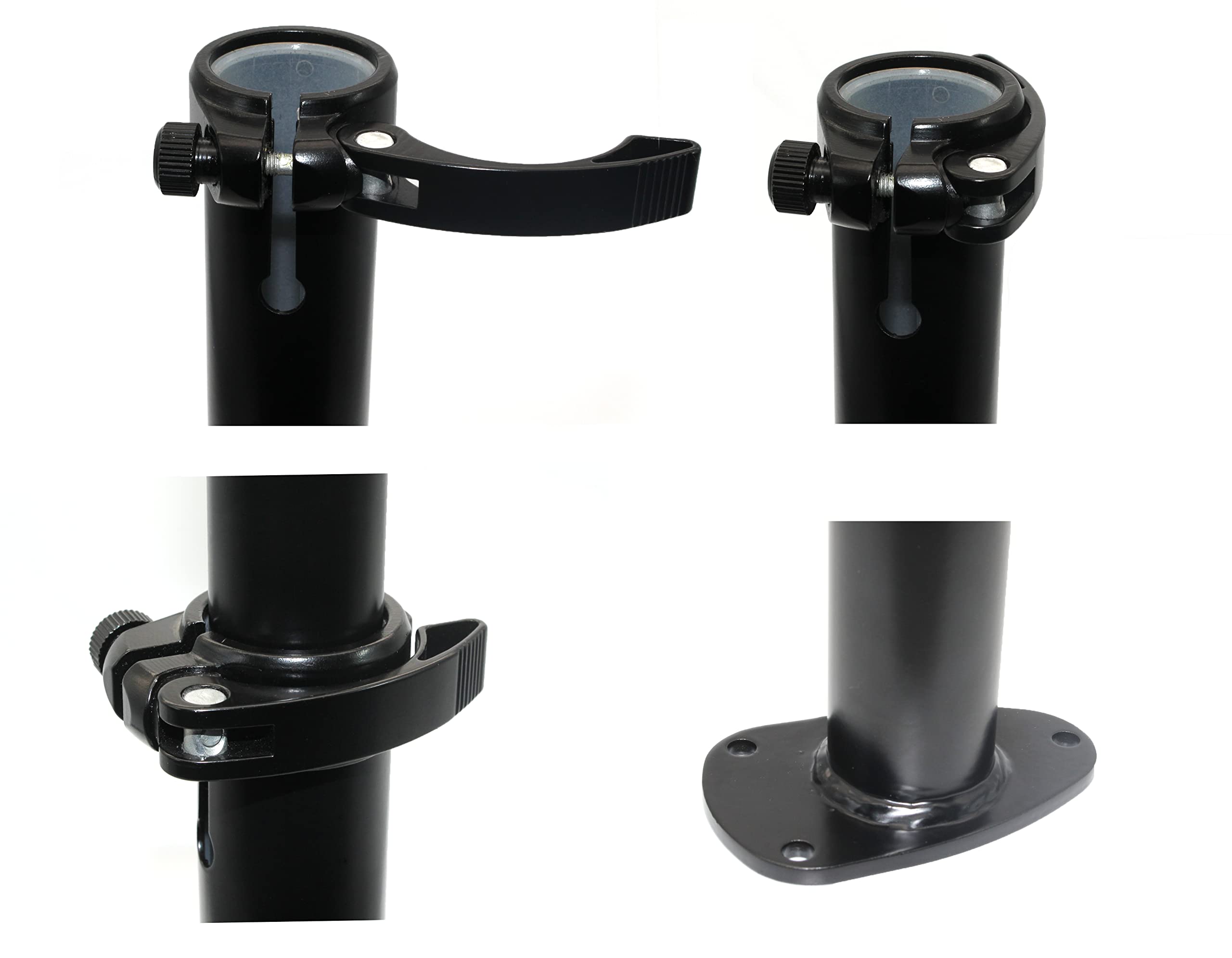 Adjustable Height Metal Hoof Stand - Professional Farrier Tool for Horse Hoof Care & Grooming | Durable Black Hoof Jack for Horses, Ponies & Livestock | Perfect for Stable, Ranch & Veterinary Use