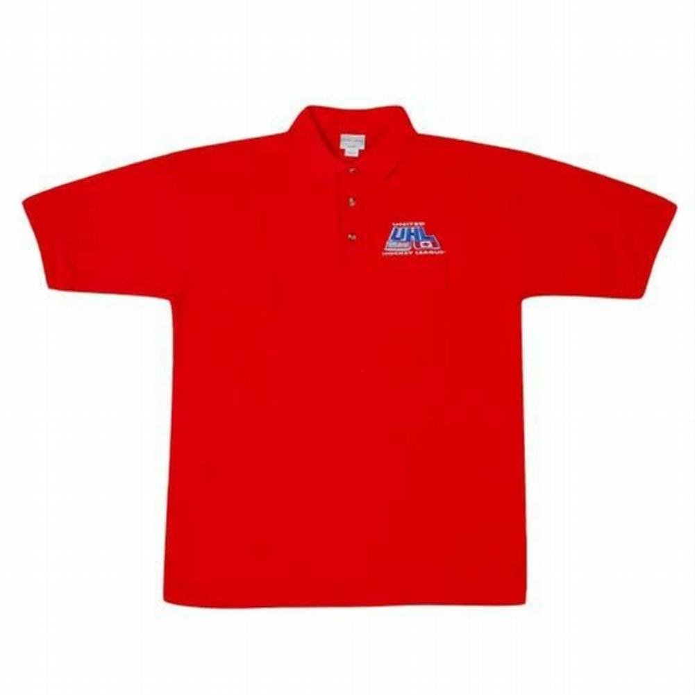 UHL Men's Large Red T-Shirt - Soft Cotton Casual Tee for Everyday Wear, Gym & Outdoor Activities
