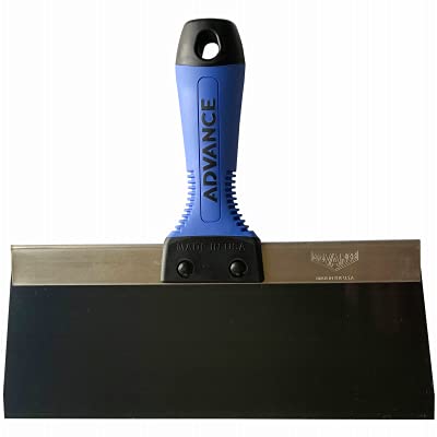 Advance 36610 Cool Grip II 10-Inch Blue Steel Taping Knife - Perfect for Drywall, Spackling & Paint Projects
