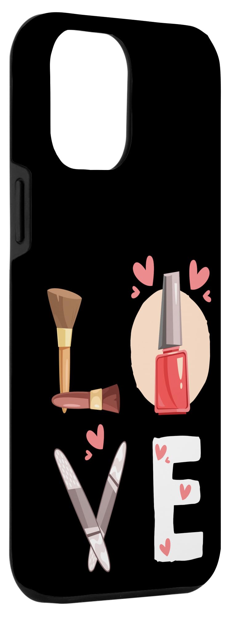 iPhone 12 Pro Max Case for Nail Technicians - Professional Manicurist & Nail Artist Design Phone Cover - Perfect for Salon Work, Nail Art Studios & Beauty Professionals