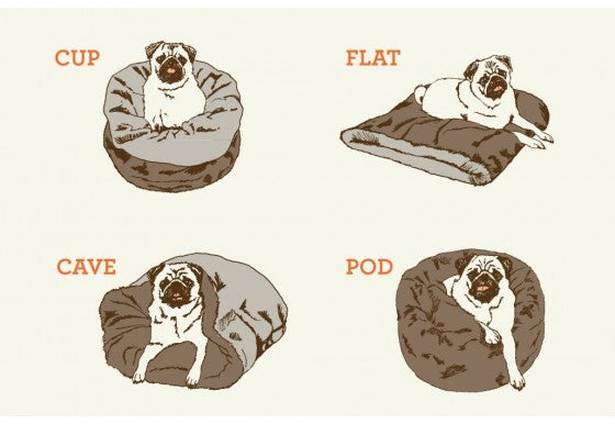 Premium Snuggle Beds for Dogs and Cats - Soft Plush Pet Bed with Removable Washable Cover - Grey Husky Design for Small Medium Large Pets - Perfect for Home, Crate & Travel Use