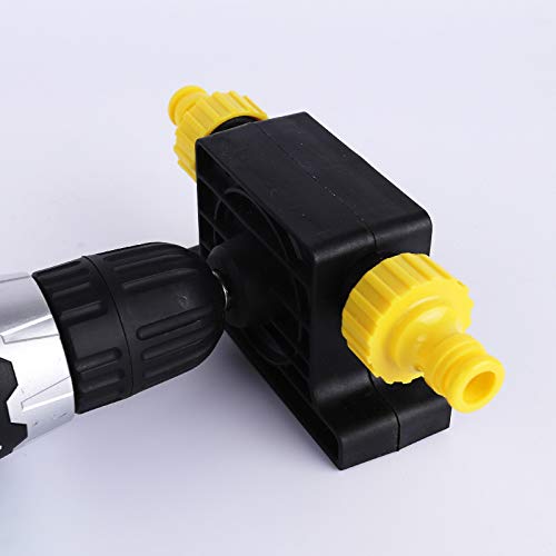 NUZAMAS Self-Priming Water Drill Pump with Quick Hose Connectors - Electric Water Pump for Fish Tanks, Aquariums, Ponds, Fountains & Garden Statues | Perfect for Water Circulation, Irrigation & Decorative Water Features