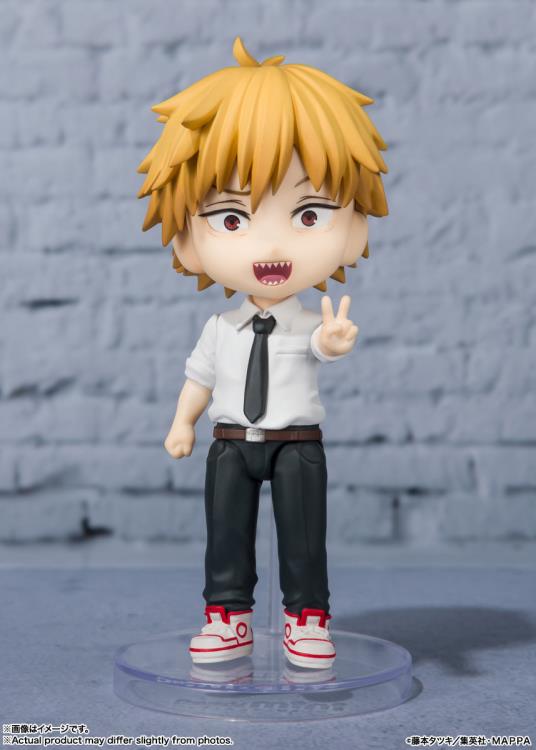Bandai Figuarts Mini #122 Chainsaw Man Denji Action Figure - Anime Collectible Toy for Fans, Display & Cosplay Scenes