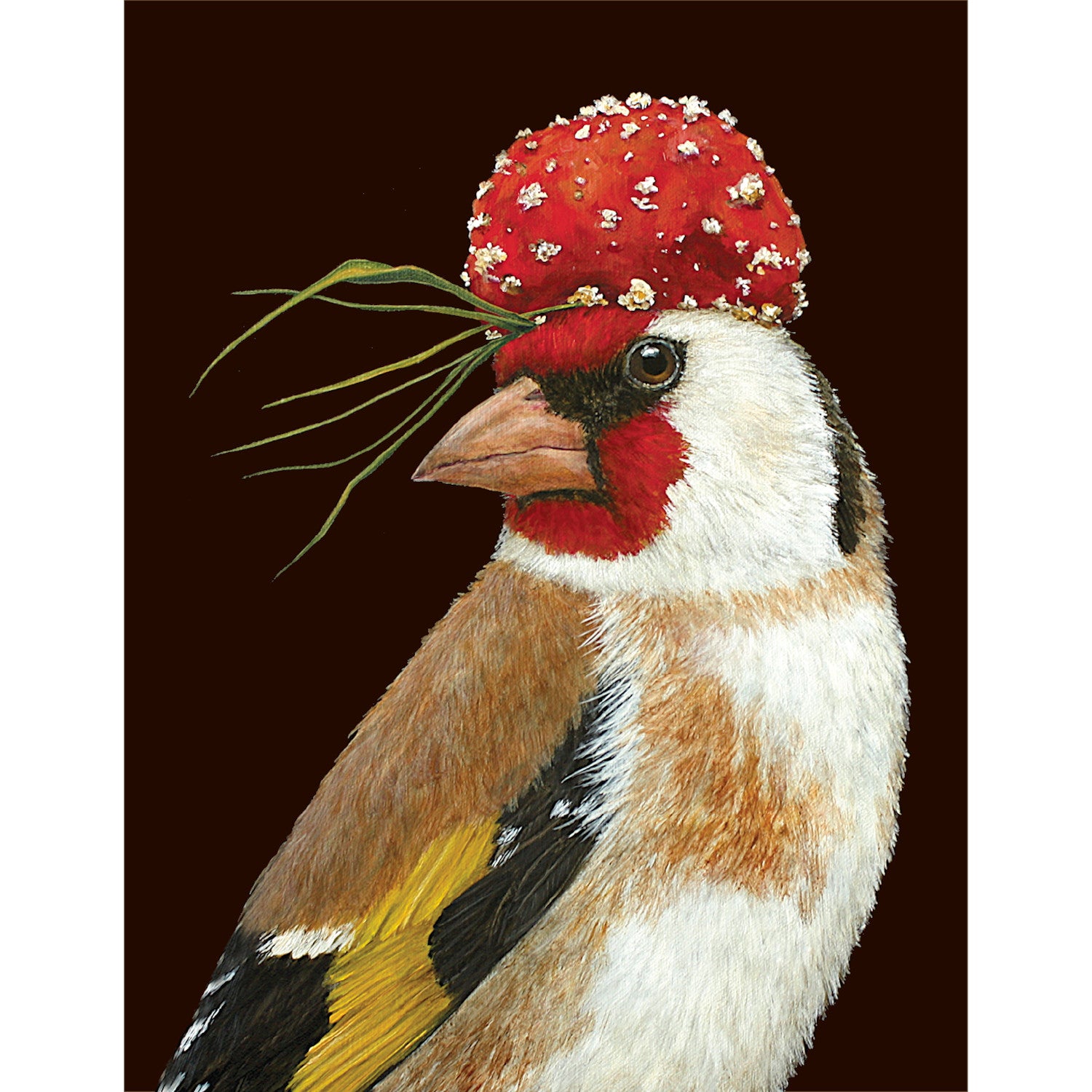 Chauncey the Goldfinch Greeting Card - Handmade Bird-Themed Stationery for Birthdays, Thank You & Special Occasions - Perfect for Nature Lovers & Bird Enthusiasts