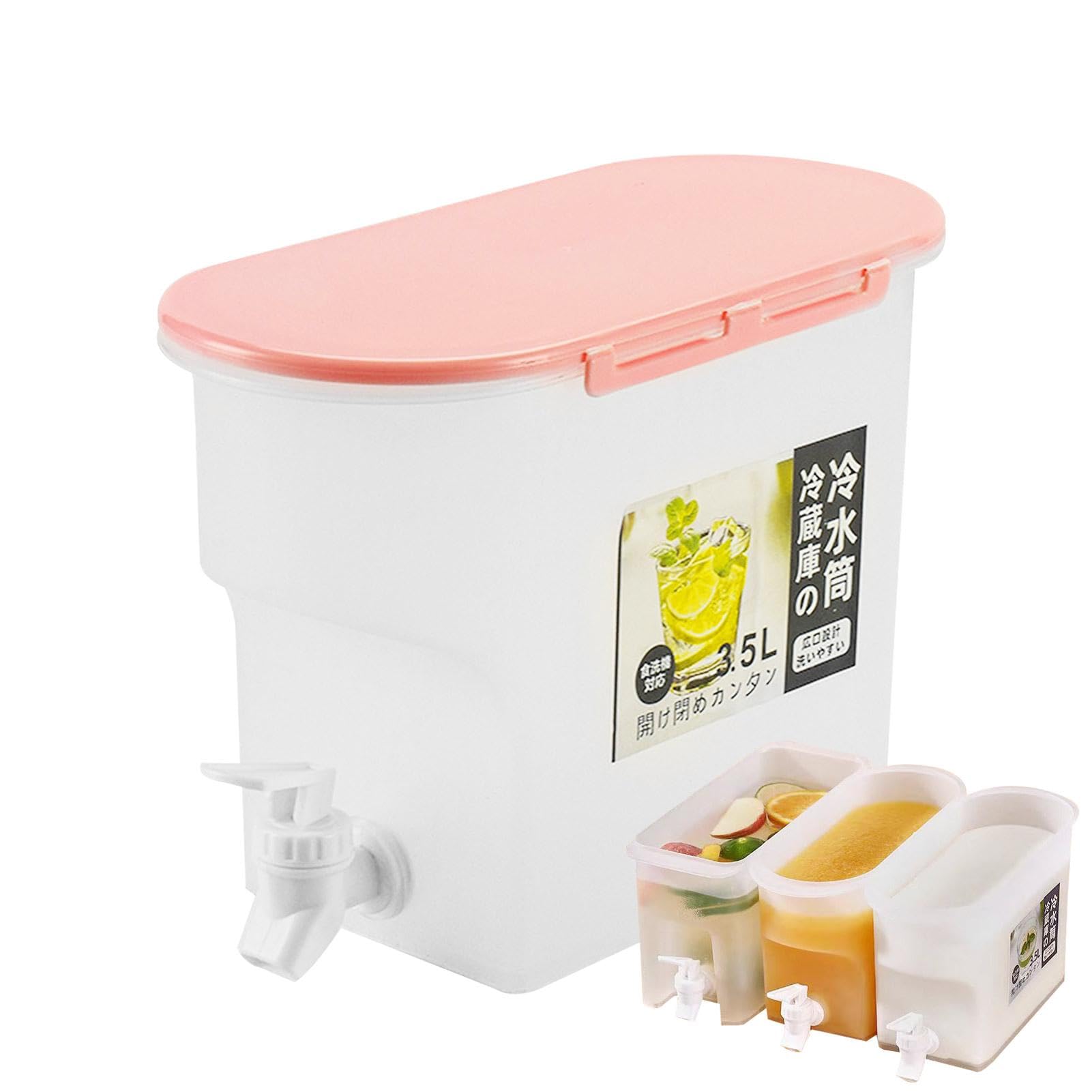 3.5L Insulated Ice Water Dispenser with Spigot - Grand Chilled Beverage Jar for Iced Tea, Lemonade & Cold Drinks - Perfect for Parties, BBQs & Outdoor Events