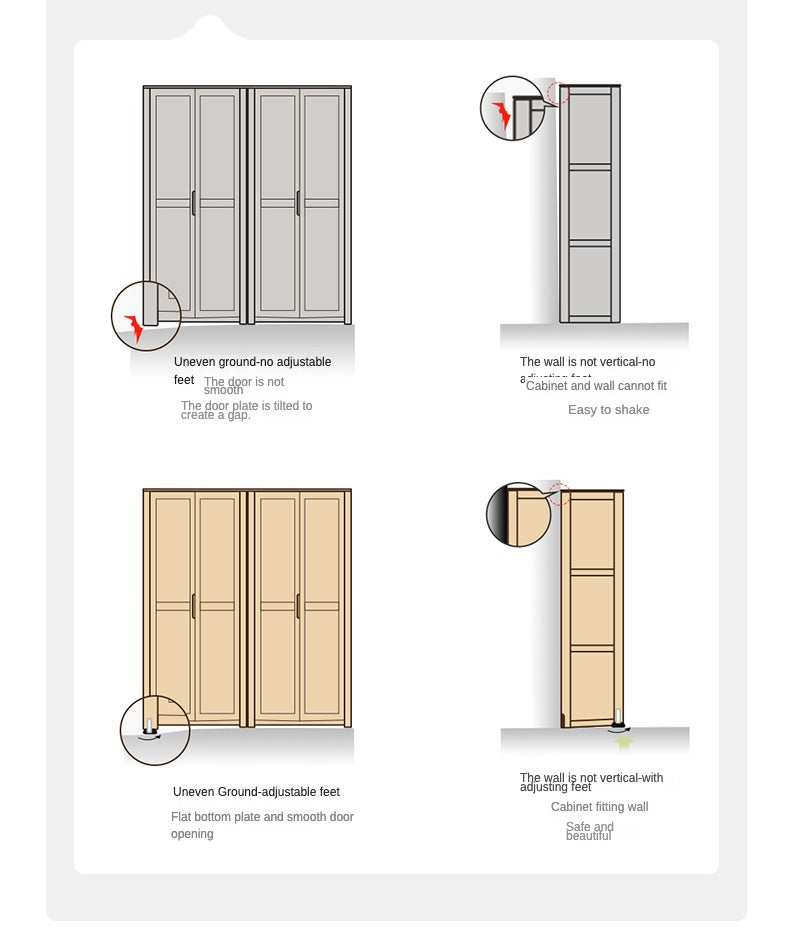 Solid Oak Wood Wardrobe - Spacious Storage for Bedroom, Closet & Home Organization | Durable & Stylish Furniture for Modern Living Spaces