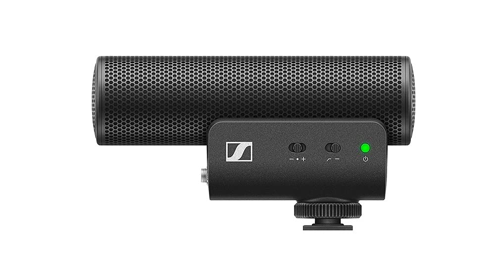 SENNHEISER MKE 400 Compact Shotgun Condenser Microphone (508898) - Professional Audio Recording for Vlogging, Film Making & Streaming