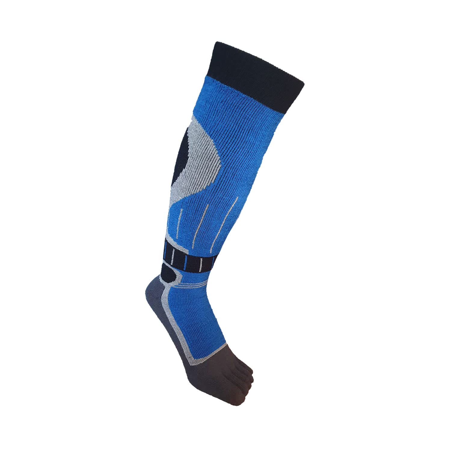 Best Sports Snow Ski Knee-High Toe Socks for Women & Men - Warm Thermal Hiking Socks for Skiing, Snowboarding & Winter Outdoor Activities