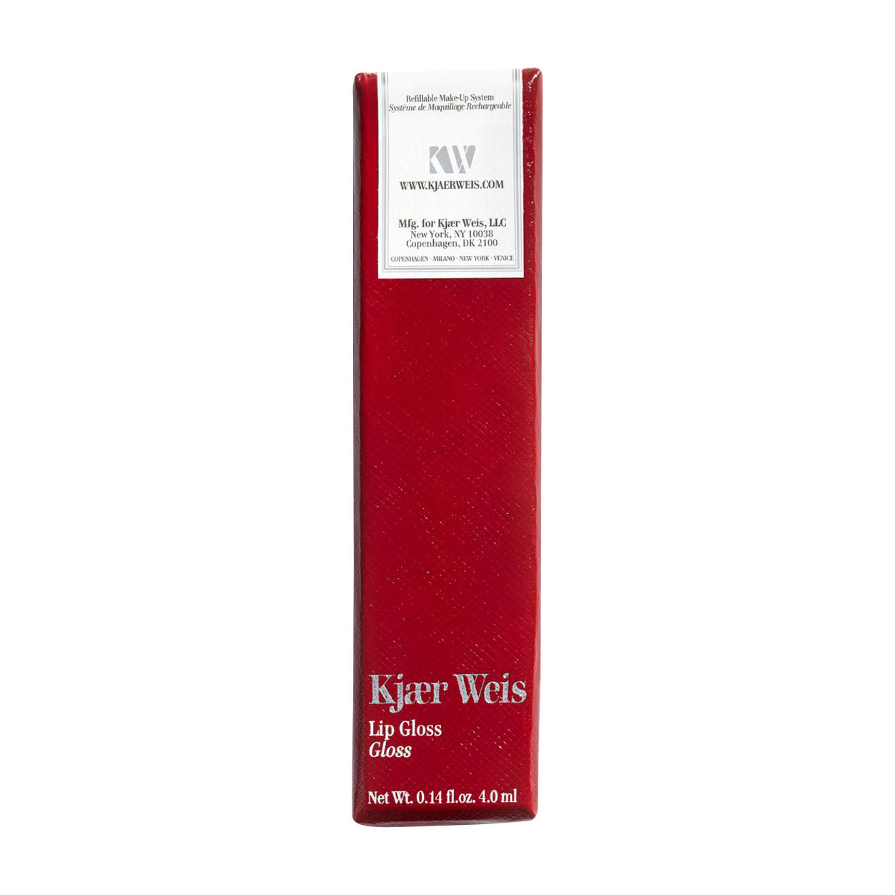 Kjaer Weis Organic Lip Gloss - Hydrating & Nourishing Vegan Lip Balm for Daily Moisture & Shine | Perfect for Work, Date Night & On-the-Go Touch Ups