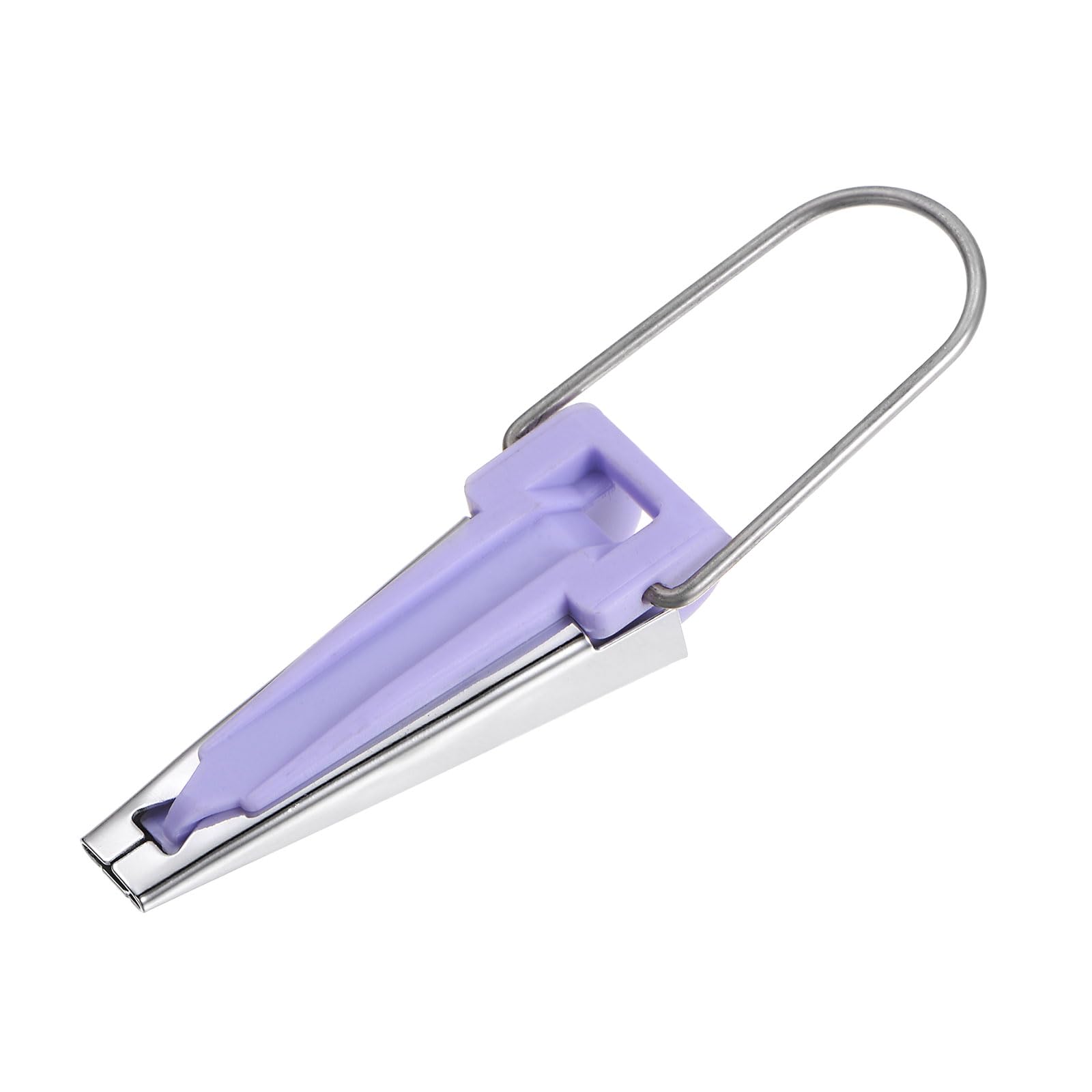 HARFINGTON 9mm Bias Tape Maker Kit - Single & Double Fold Fabric Binding Tool for Sewing, Quilting & DIY Crafts (Purple) | Perfect for Dressmaking, Hemming & Home Decor Projects