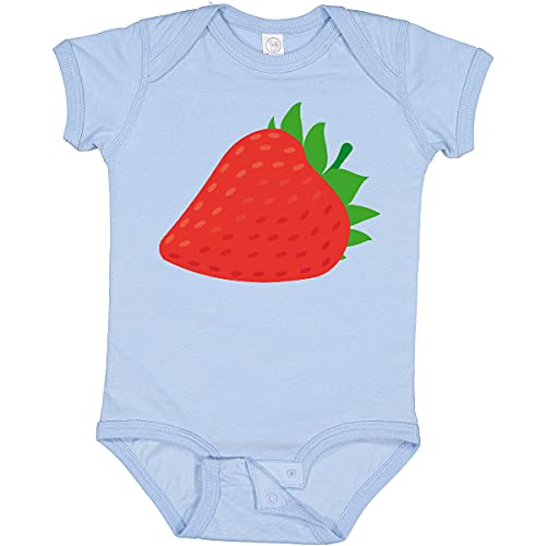 Inktastic Strawberry Fruit Baby Bodysuit - Soft Cotton Cute Infant Onesie for Boys & Girls - Perfect for Playtime, Photo Shoots & Everyday Wear