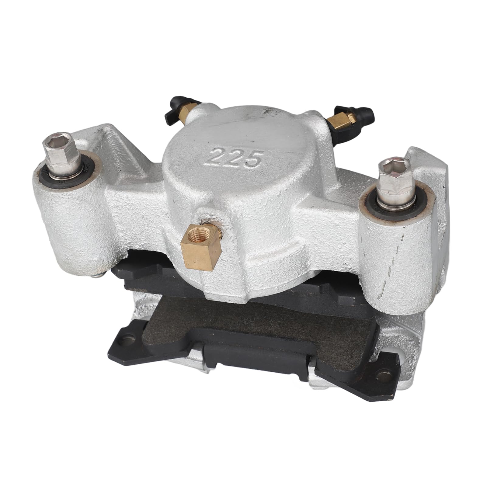 High Strength 225 Disc Brake Caliper for 3500-6000lbs Trailers - Stainless Steel & Cast Iron Construction for Smoother Braking with Ceramic Pads | Durable Replacement for Heavy-Duty Trailers, Boat Trailers, and Utility Vehicles