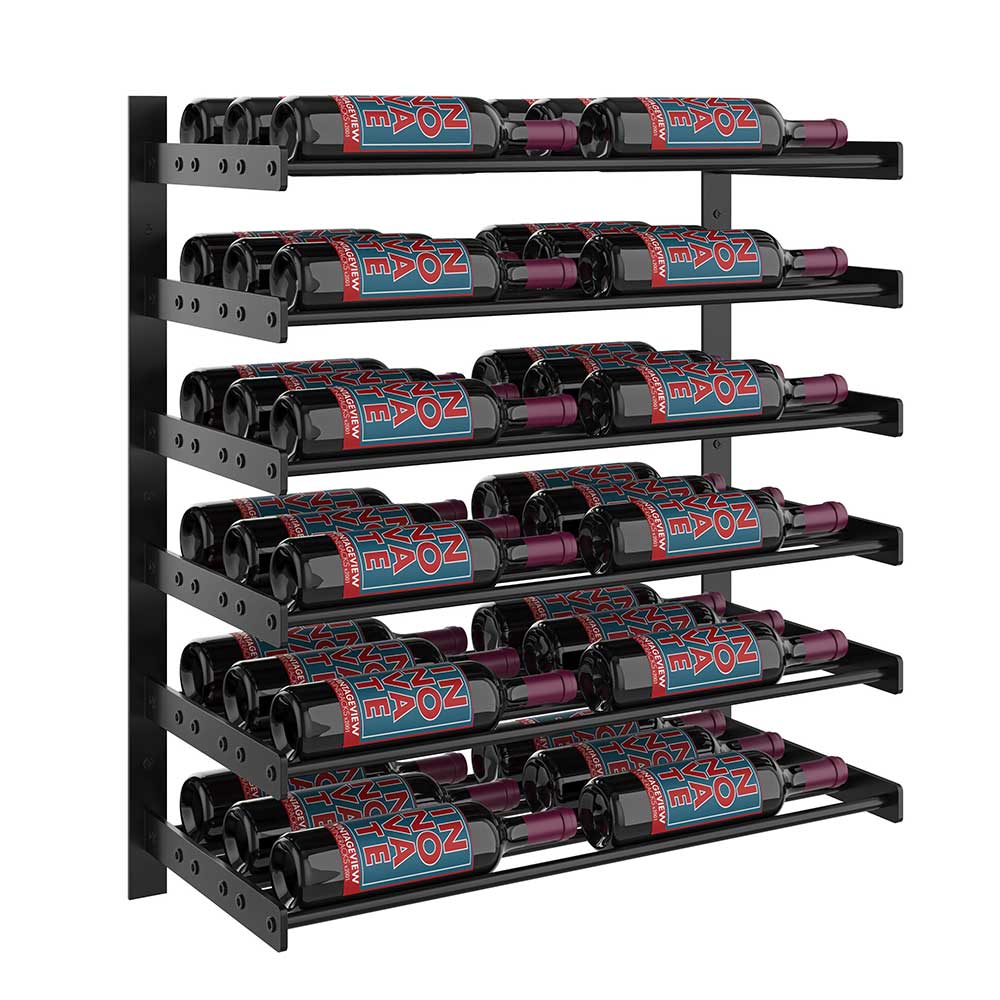 30 Inch High 2 Column Wine Wall Rack - Elegant Wine Storage Solution for Home, Bar, or Restaurant Display