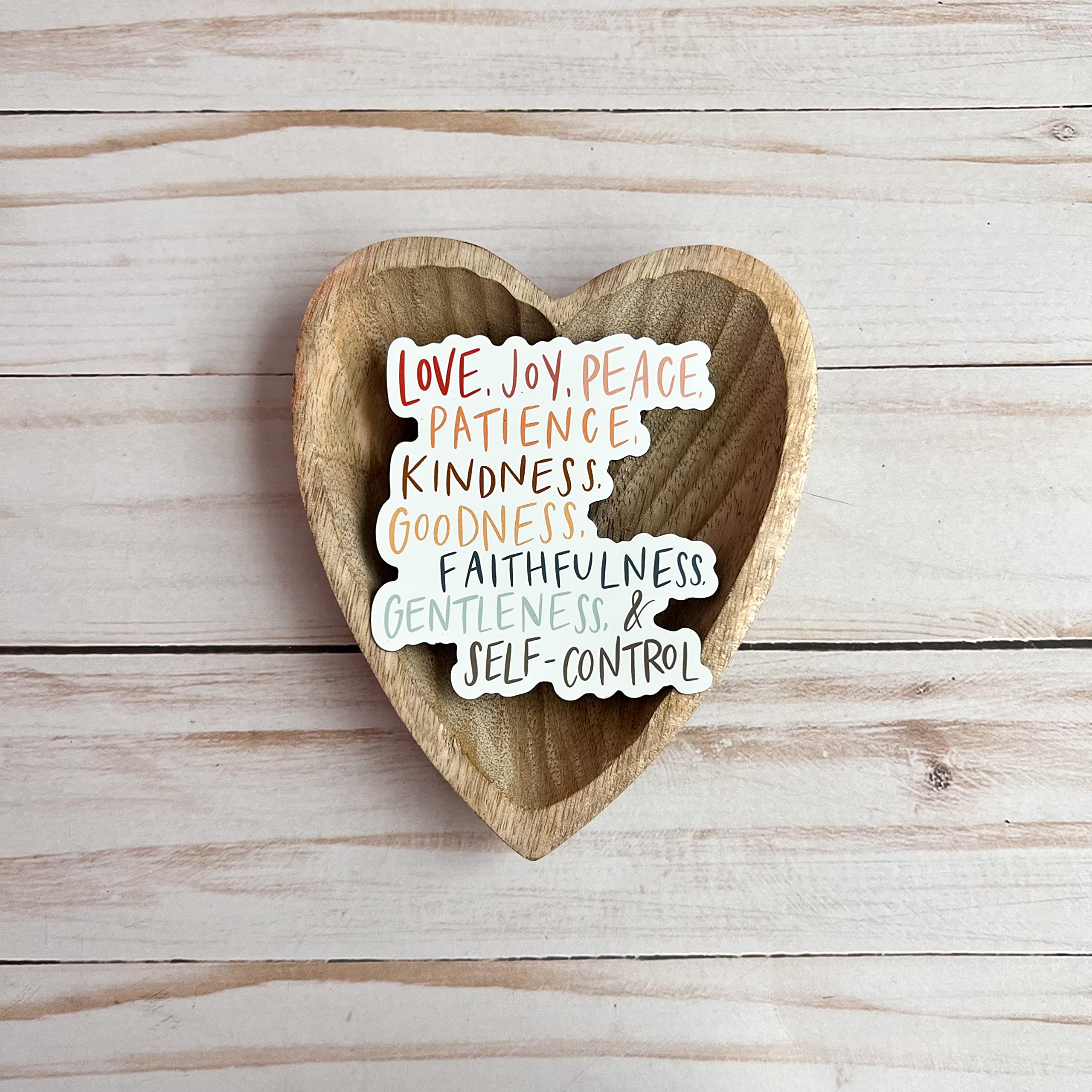 Fruit of the Spirit Refrigerator Magnets - Christian Faith Bible Verse Fridge Magnets for Home, Office & Church Decor | Jesus Inspired Religious Kitchen Accessories