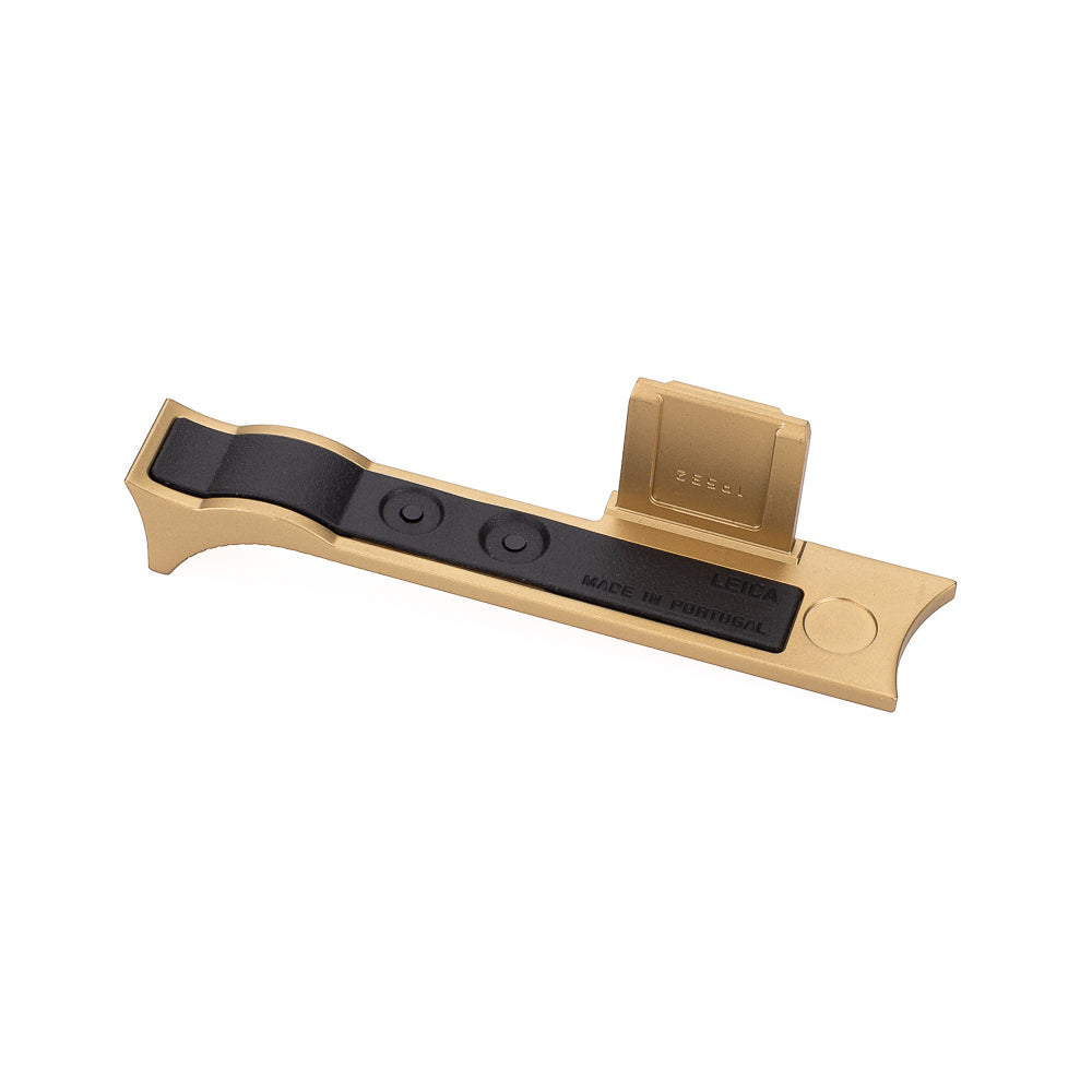 Leica Q3 Thumb Support - Solid Brass with Blasted Finish - Ergonomic Grip for Leica Q3 Camera - Perfect for Street & Travel Photography