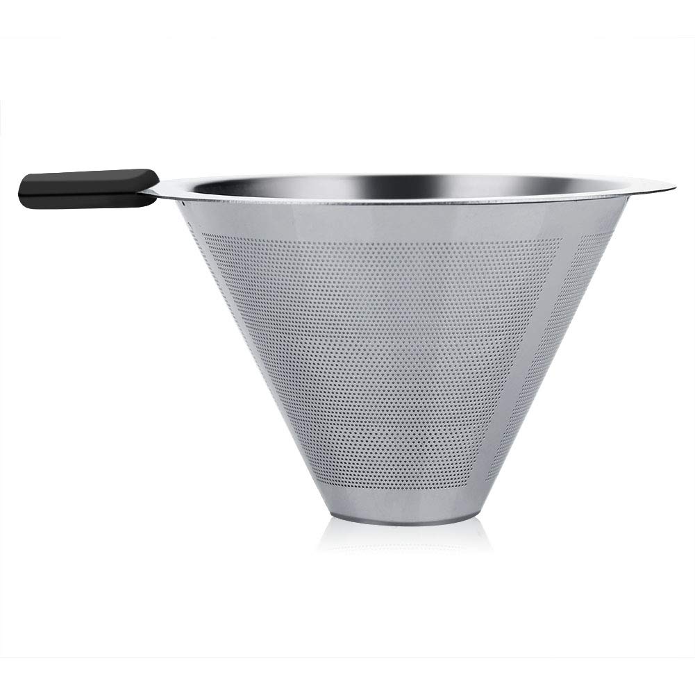 Premium 400ml Glass Pour Over Coffee Maker - Hand Drip Coffee Filter Pot with Measuring Scale for Home, Office & Travel - Perfect for Specialty Coffee Brewing & Gift Giving
