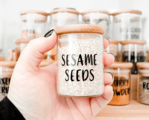 Custom Herb & Spice Labels - Personalized Kitchen Organization - Perfect for Mason Jars, Spice Racks & DIY Gifts