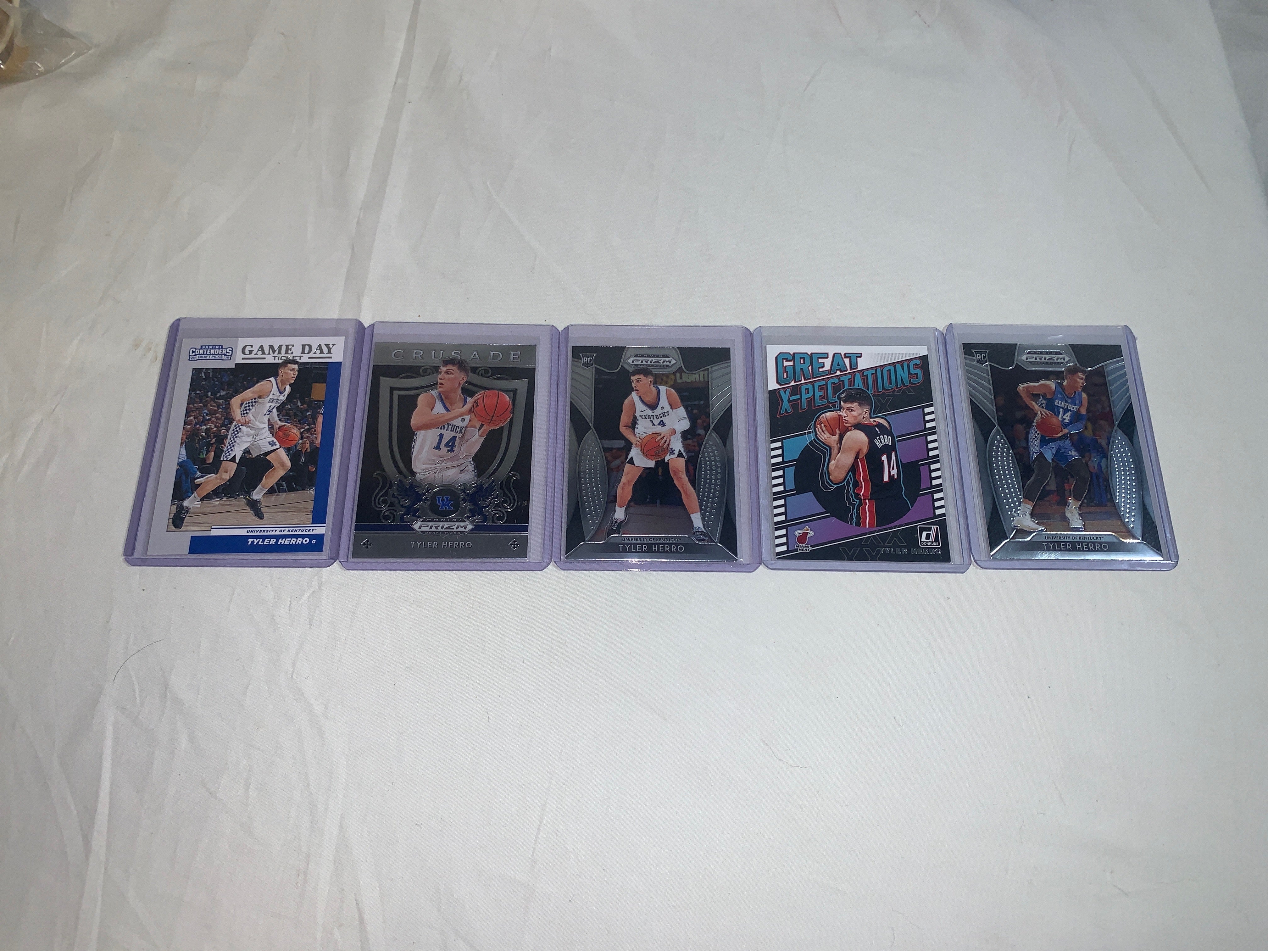 2019 Tyler Herro Rookie Card Collection - NBA Basketball Trading Cards for Collectors & Fans - Perfect for Memorabilia Displays, Sports Investments & Fan Gifts