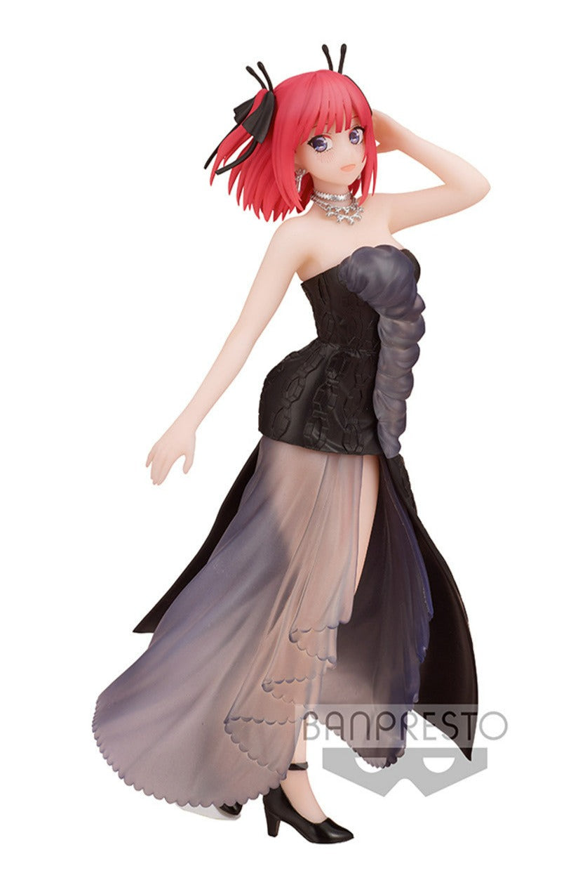 Banpresto Kyunties Nino Nakano Anime Figure - The Quintessential Quintuplets Collectible Statue for Fans & Decor | Perfect for Display, Gifts, and Anime Collections