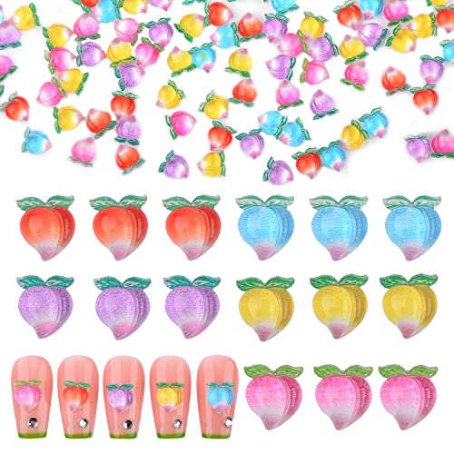 Peach Nail Charms/100Pcs