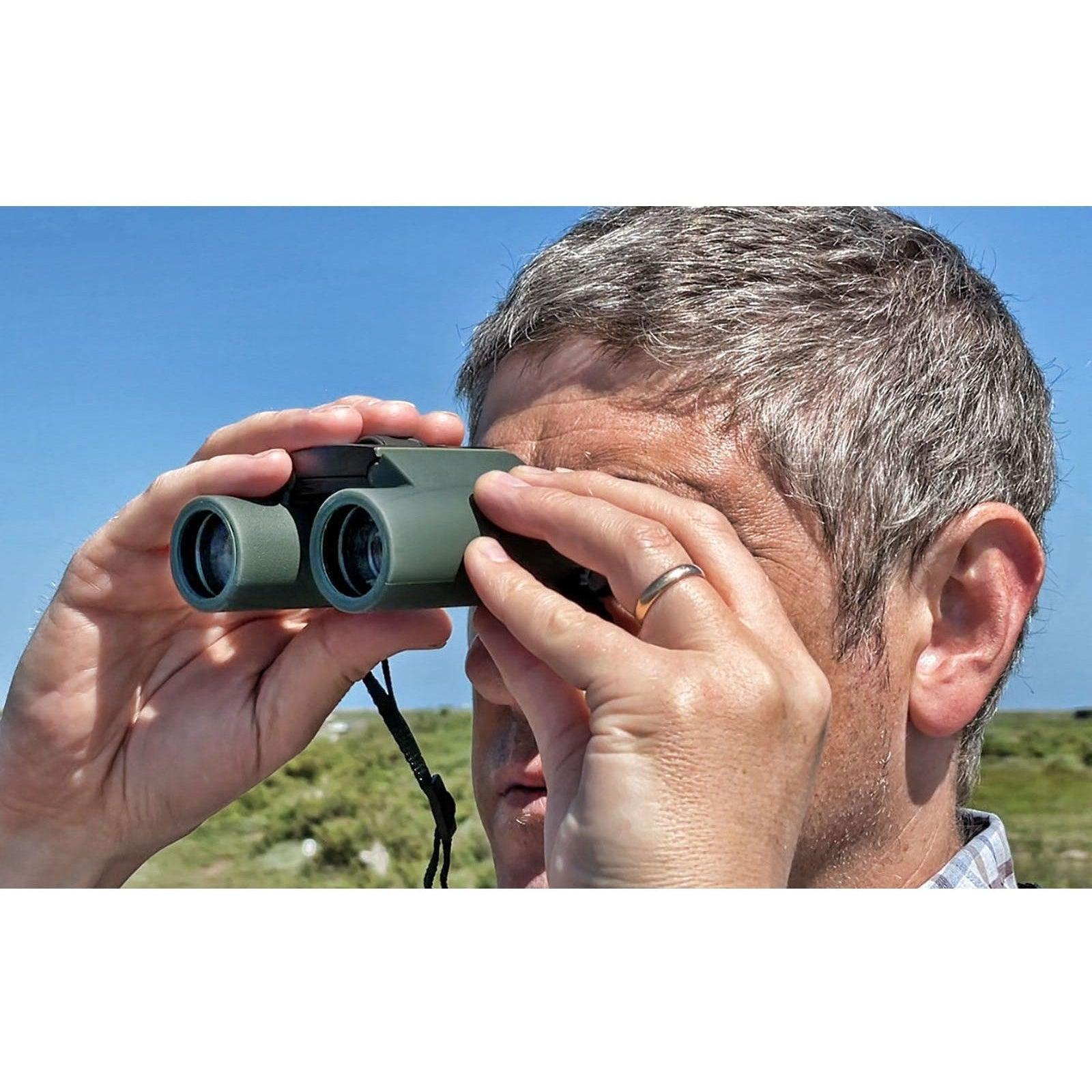 Kowa SV II 8x25 Compact Binoculars - Lightweight & Waterproof for Bird Watching, Hiking, and Travel - High Clarity Optics with Multi-Coated Lenses
