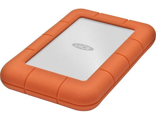 LaCie Rugged Mini 4TB USB 3.0 Portable External Hard Drive - Shockproof & Water Resistant for Mac, PC, Laptop - Perfect for Travel, Photography & Data Backup