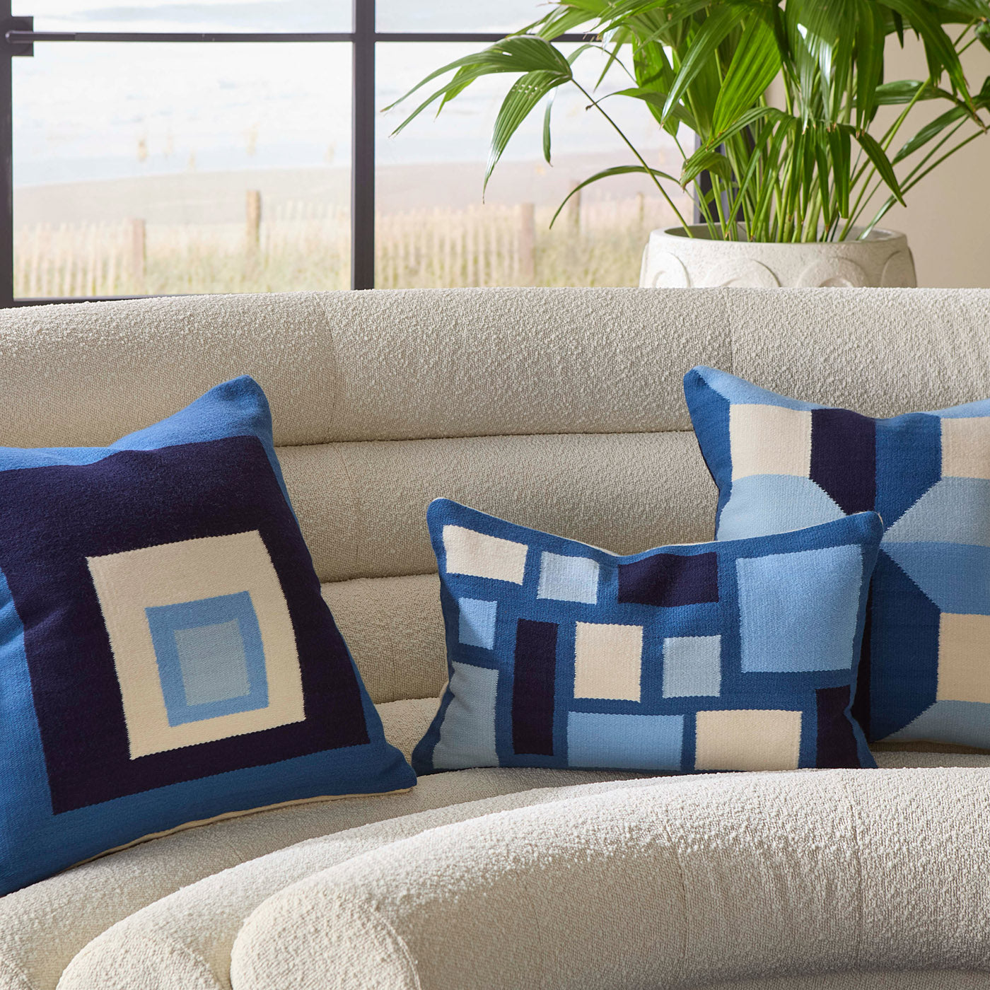 Pop Sorrento Pillow - Soft & Stylish Decorative Throw Pillow for Sofa, Bed, Living Room - Perfect for Home Decor, Cozy Comfort & Relaxation