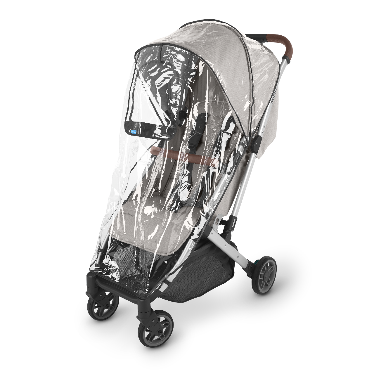 UPPAbaby Rain Shield for Minu & Minu V2 Stroller - Waterproof Protection for Baby in All Weather Conditions | Perfect for Rainy Days, Snow, and Windy Outings