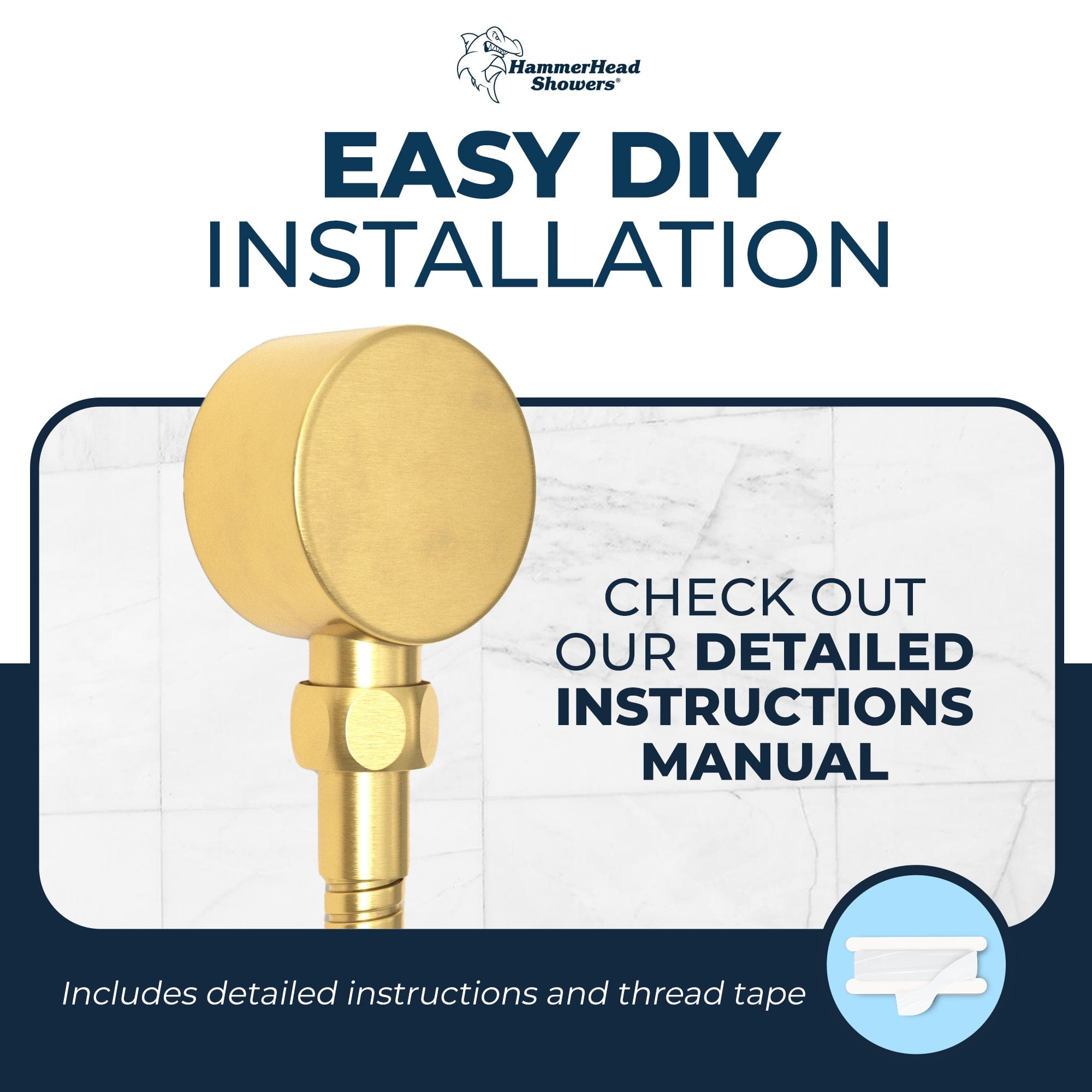 Stainless Steel Drop Ell Wall Mount Elbow - Heavy Duty Shower Hose Connector for Bathroom & Kitchen Faucets - Perfect for Handheld Shower Heads and Sprayer Installations