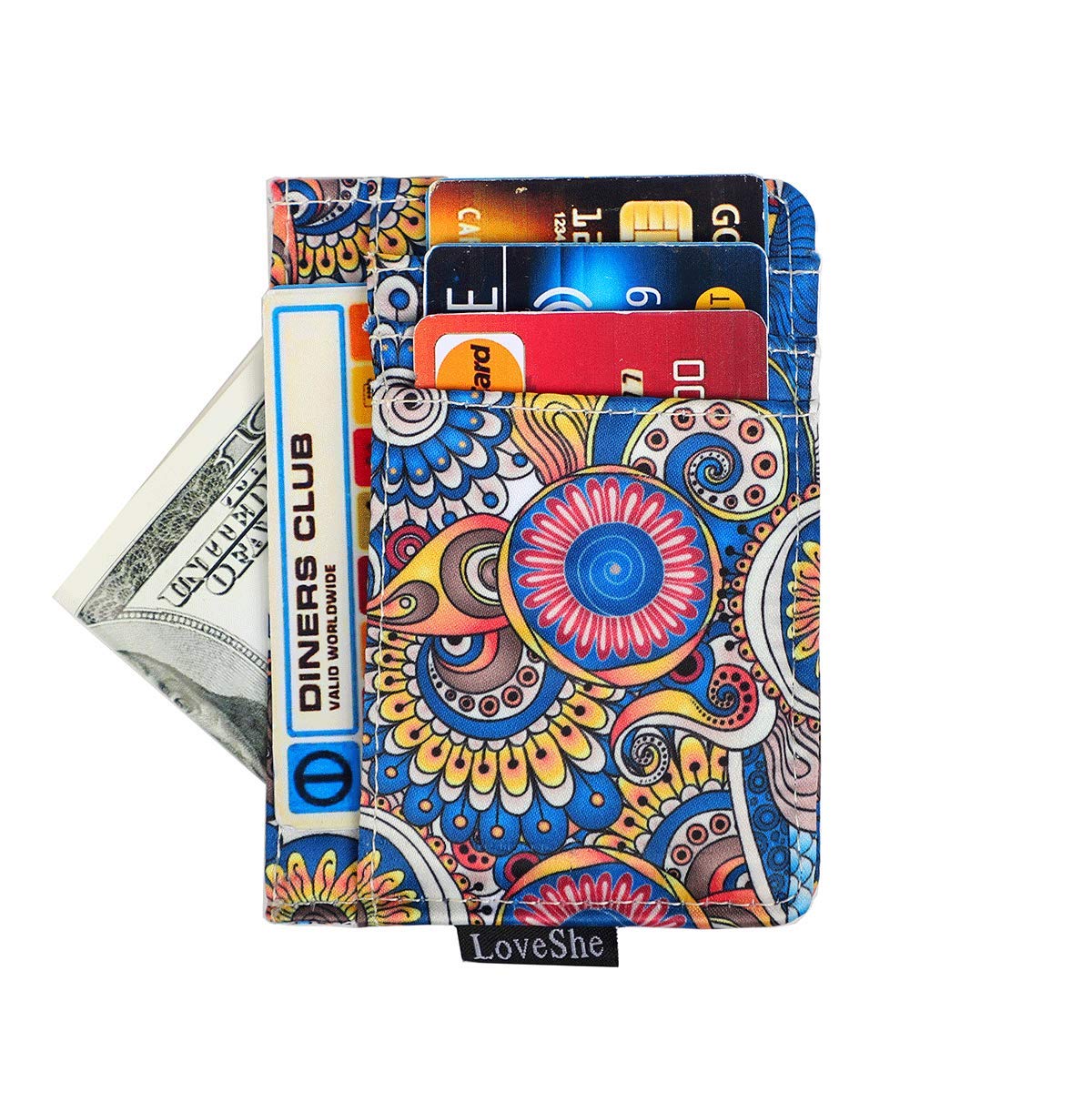 RFID Blocking Credit Card Holder for Women - Slim & Secure Wallet with Anti-Theft Protection - Perfect for Travel, Shopping & Everyday Use (SunshineAvenue)