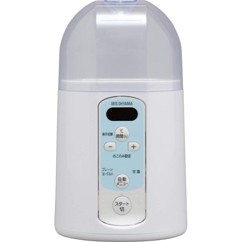 IRIS OHYAMA KYM-014 White Yogurt Maker Machine - Authentic Japanese Yogurt Maker for Homemade Probiotic Yogurt - Perfect for Healthy Breakfast & Family Snacks